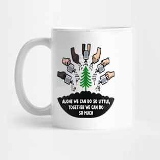 Collective Effort for a Thriving Planet: Grow Green Mug